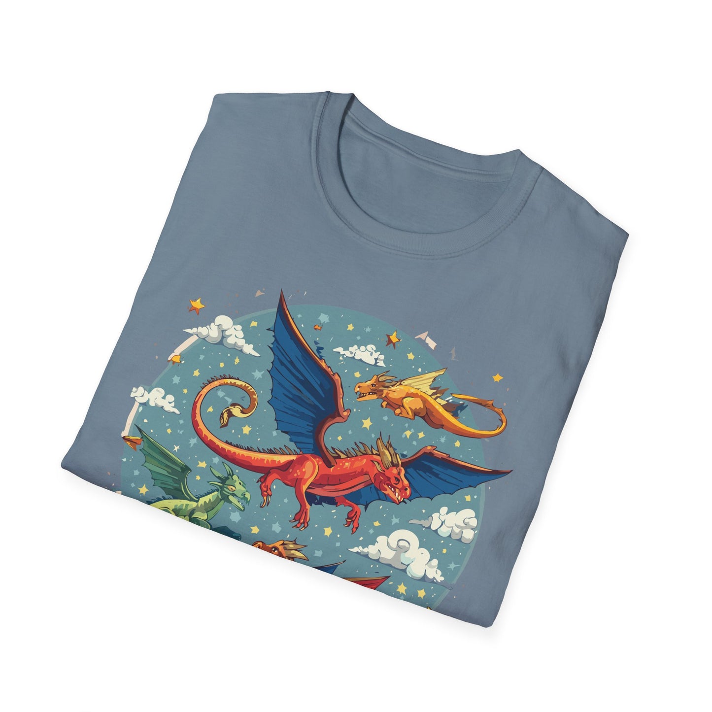 Dragon T Shirt, Dragon Shirt, Shirt with Animals, Animal Shirt