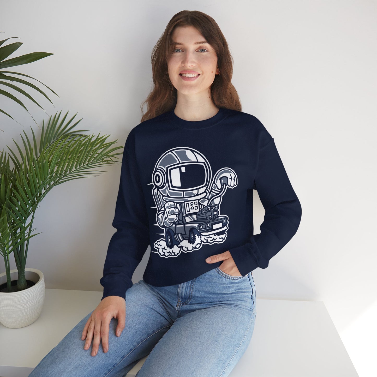 Space Shuttle Sweatshirt, Cosmic Sweatshirt, Astronaut Sweatshirt, Space Cosmic Sweatshirt