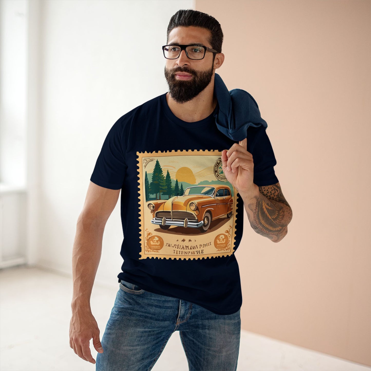 Stamp Shirt, Postage Stamp Shirt