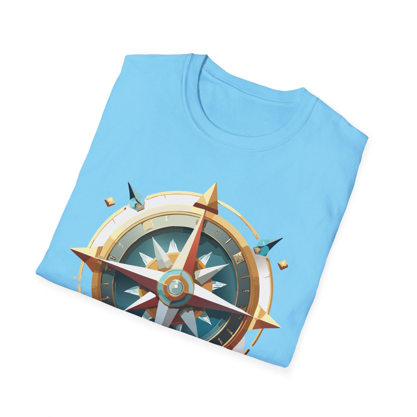 Compass T Shirt, Compass Shirt, Shirt with Compass, Navigator Shirt