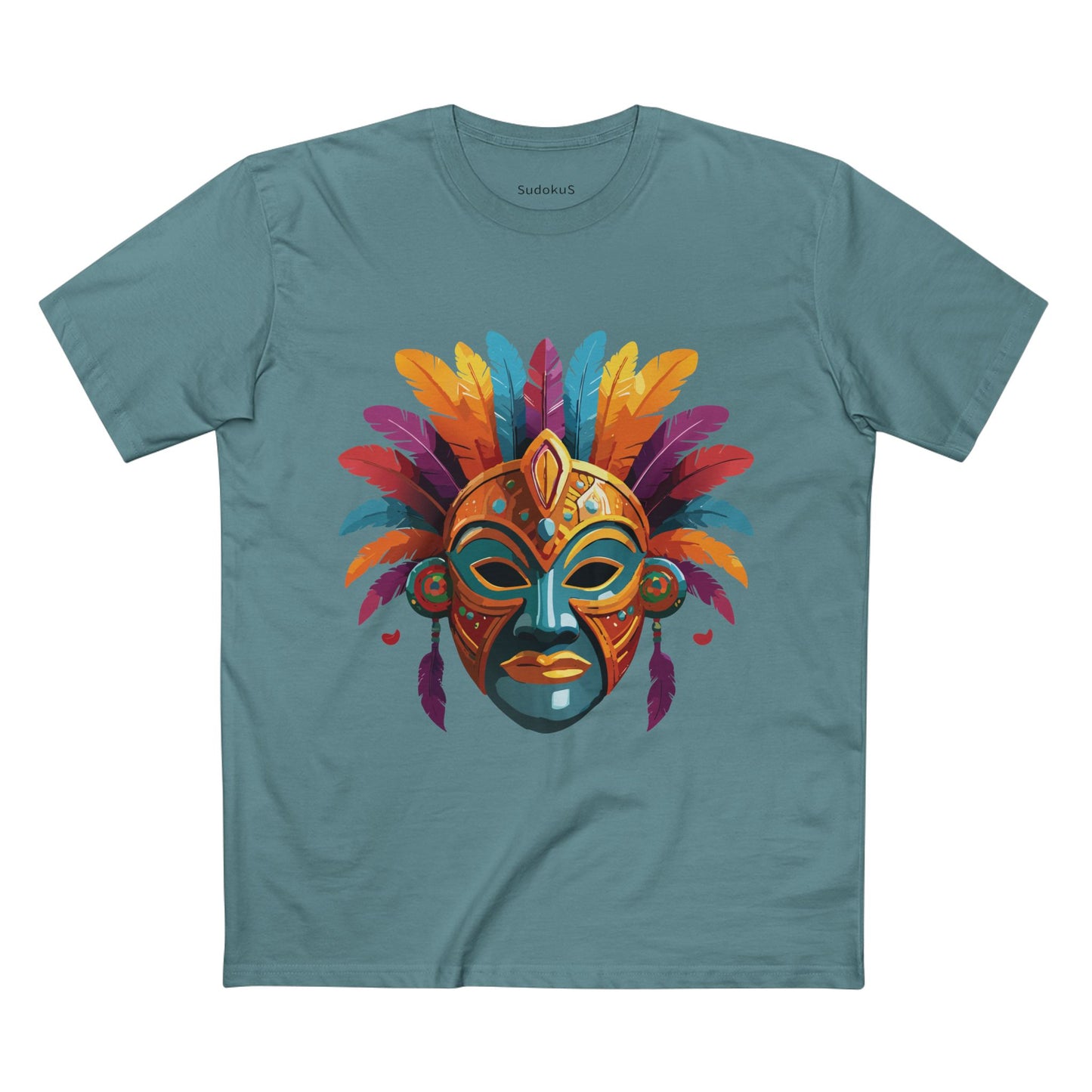 Mask Shirt, Shirt with Face - SudokuS