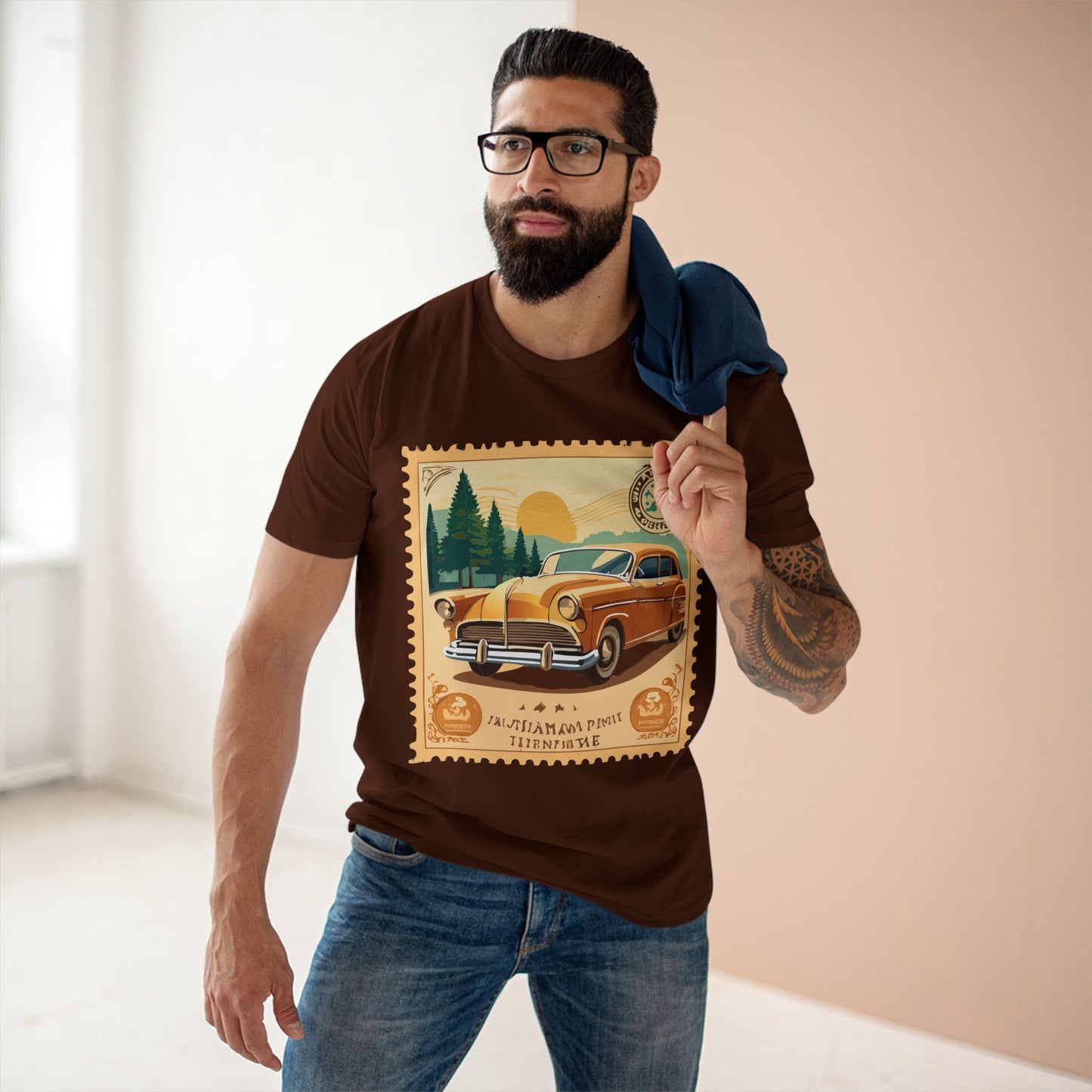 Stamp Shirt, Postage Stamp Shirt