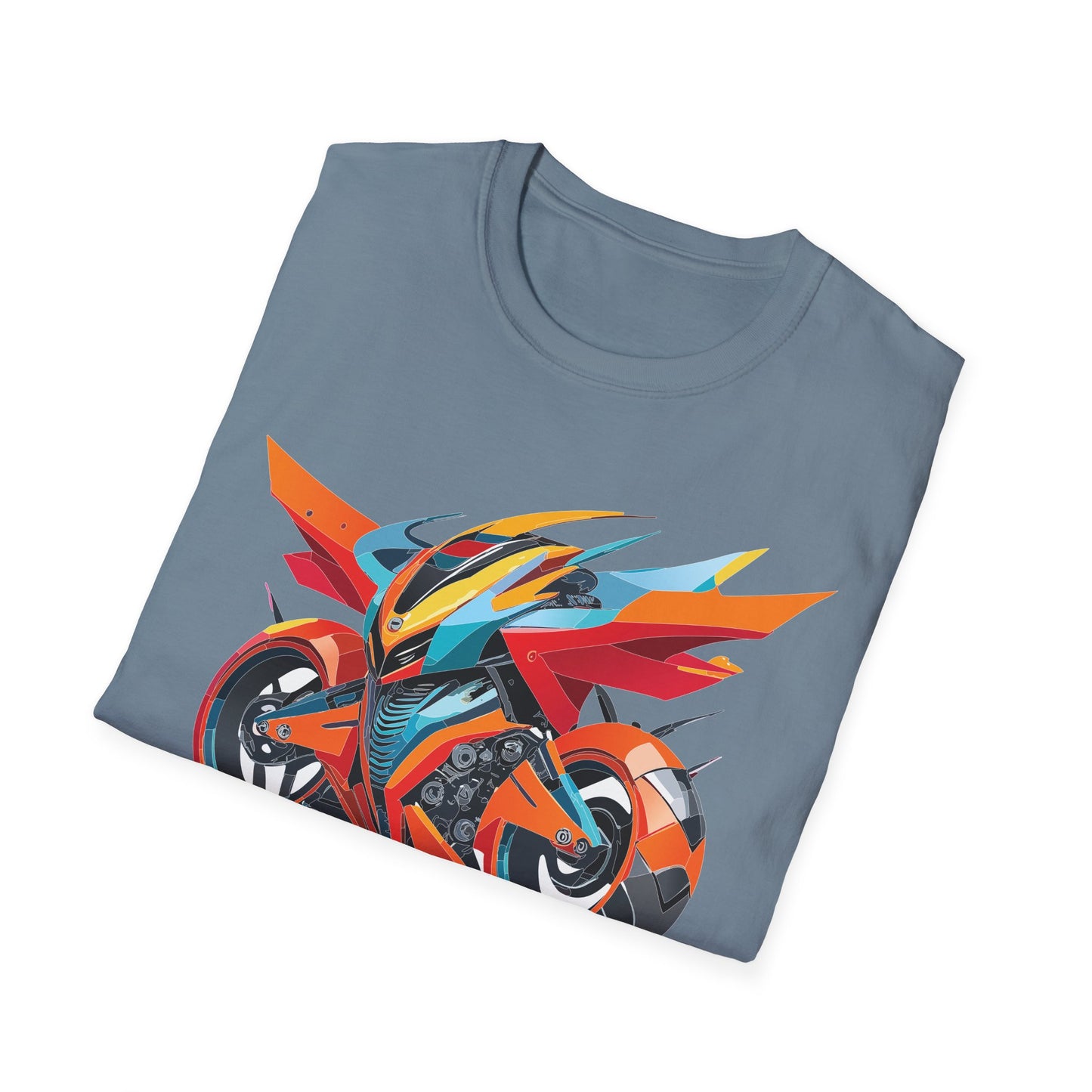 Bike T Shirt, Moto Shirt, Shirt with Motorcycle, MTB T Shirts