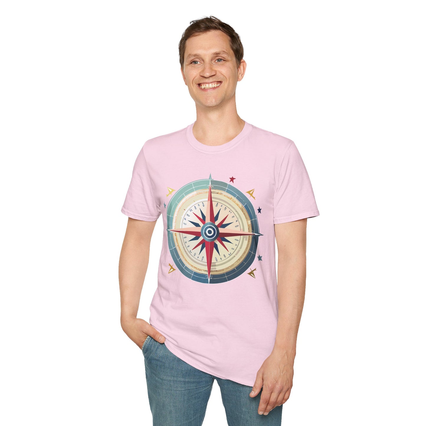 Compass T Shirt, Compass Shirt, Shirt with Compass, Navigator Shirt