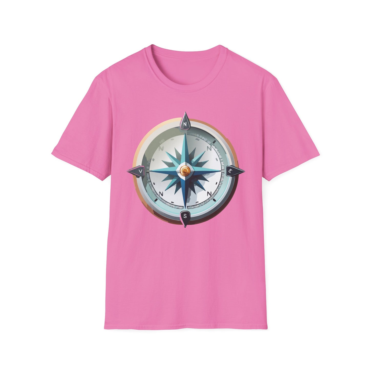 Compass T Shirt, Compass Shirt, Shirt with Compass, Navigator Shirt