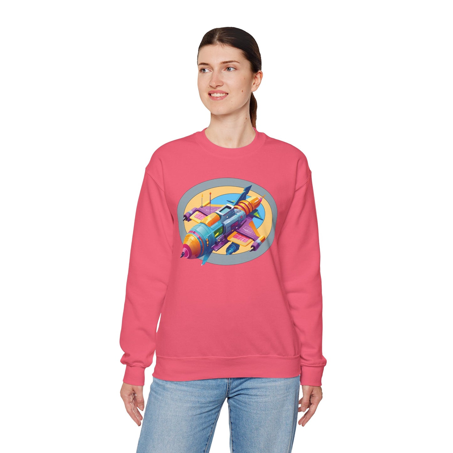 Space Shuttle Sweatshirt, Cosmic Sweatshirt, Astronaut Sweatshirt, Space Cosmic Sweatshirt