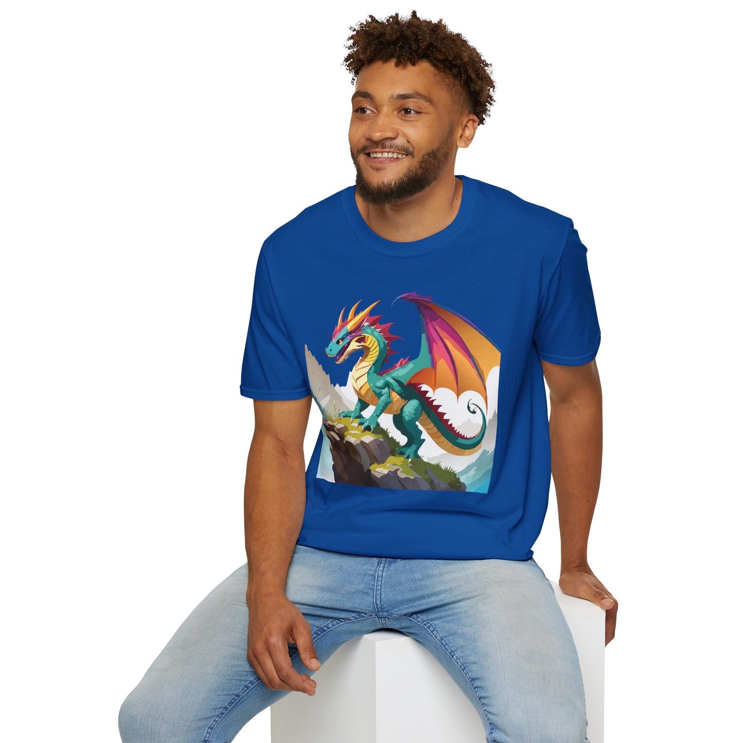 Dragon T Shirt, Dragon Shirt, Shirt with Animals, Animal Shirt