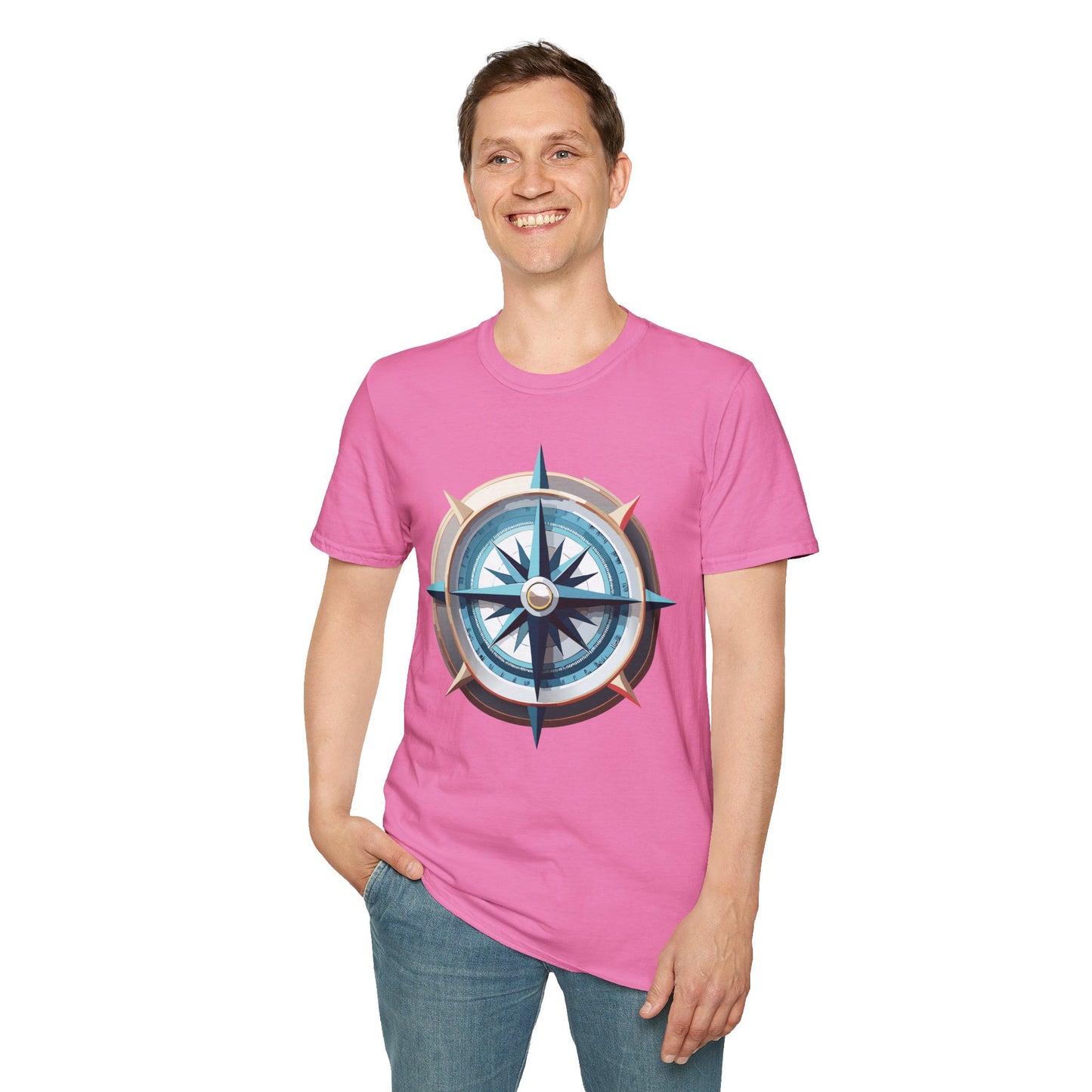 Compass T Shirt, Compass Shirt, Shirt with Compass, Navigator Shirt