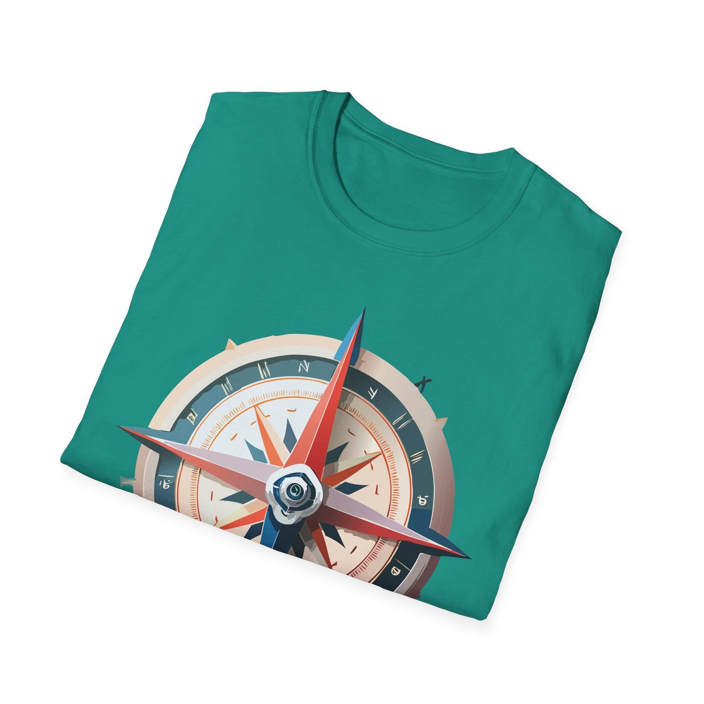 Compass T Shirt, Compass Shirt, Shirt with Compass, Navigator Shirt