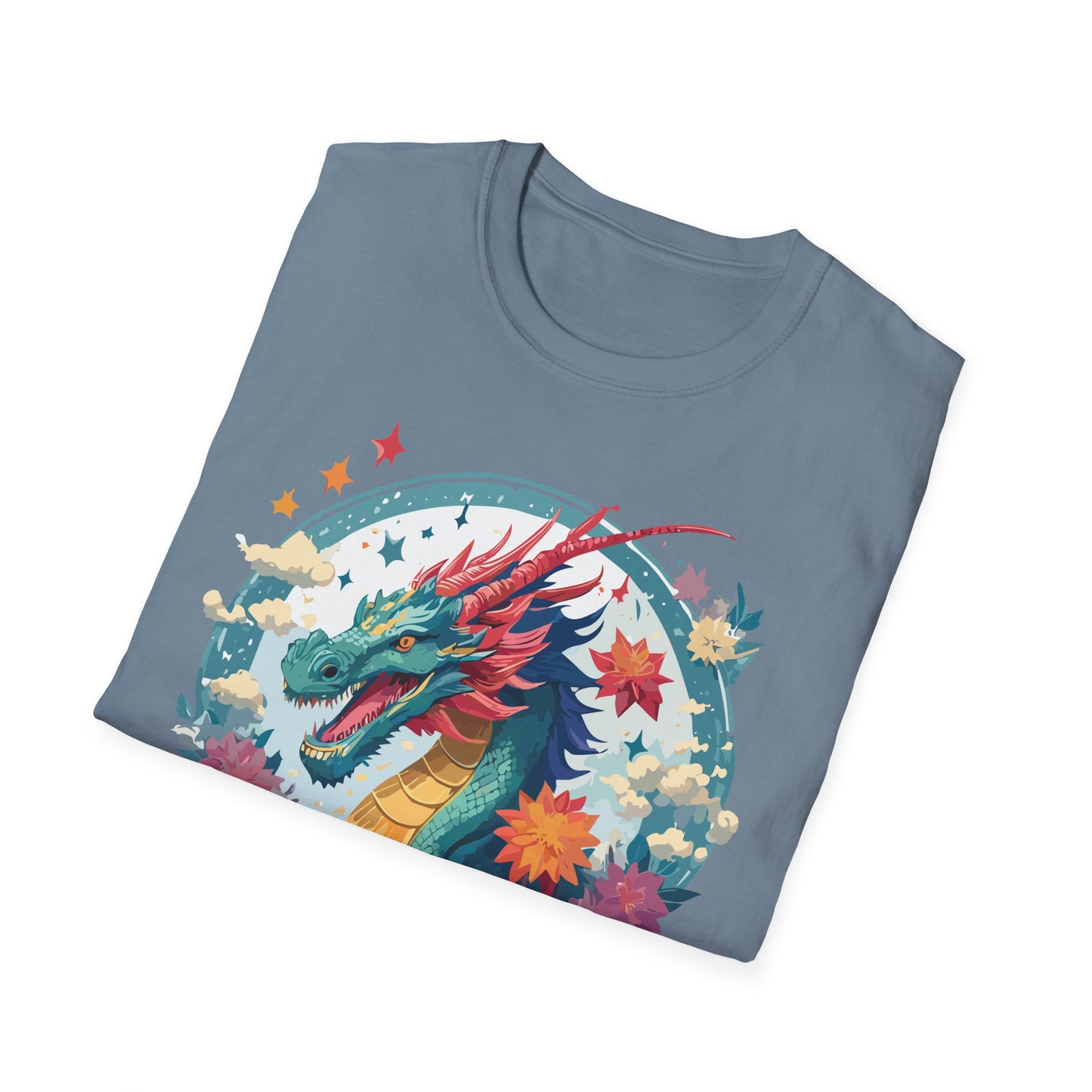 Dragon T Shirt, Dragon Shirt, Shirt with Animals, Animal Shirt