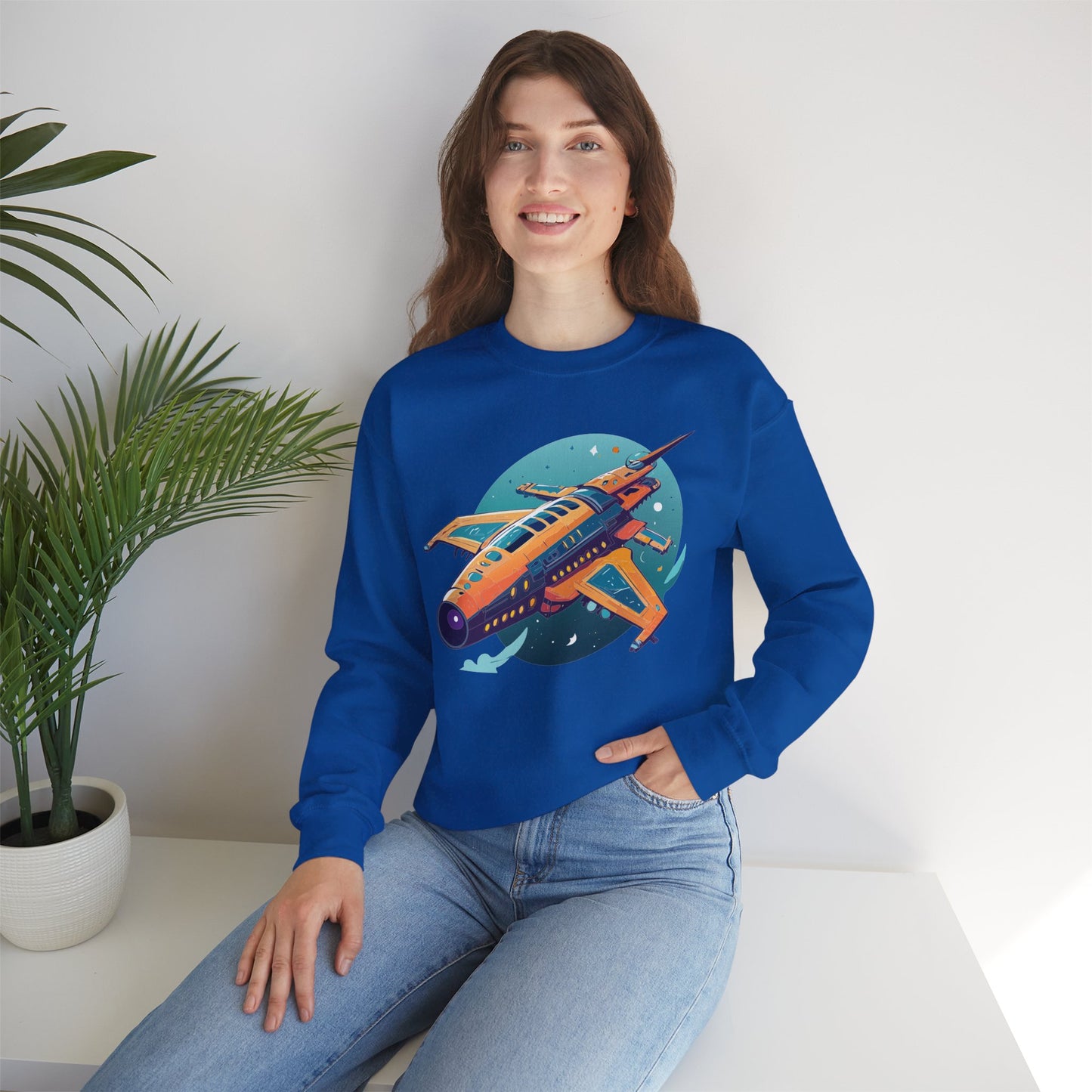Space Shuttle Sweatshirt, Cosmic Sweatshirt, Astronaut Sweatshirt, Space Cosmic Sweatshirt