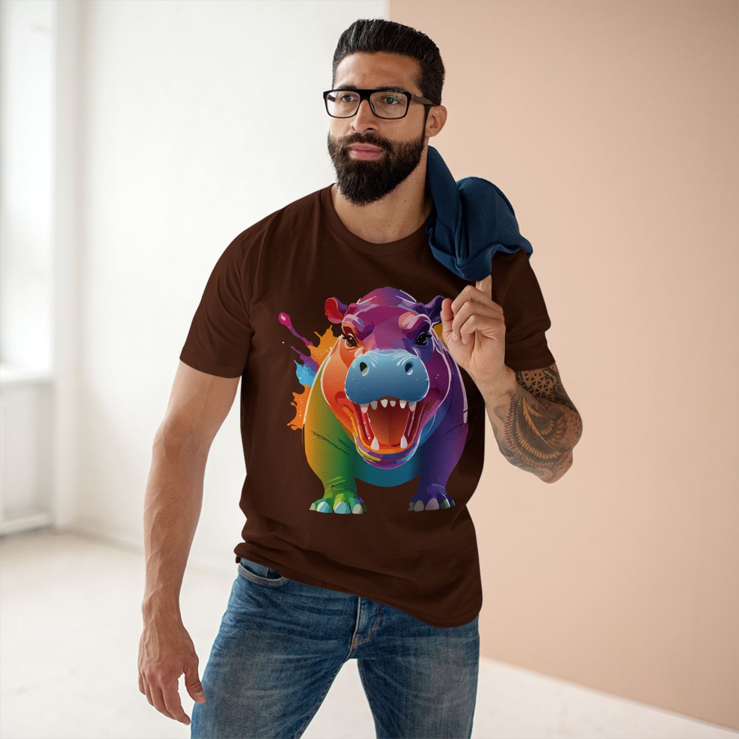 Animal Shirt, Hippo Shirt - SudokuS