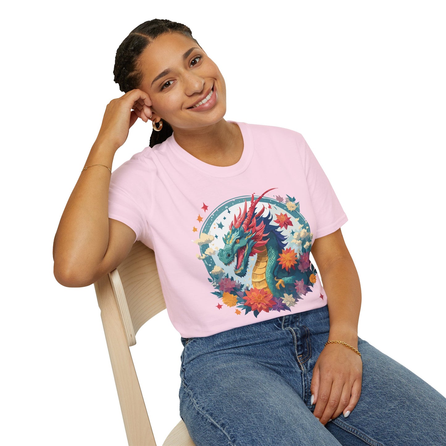 Dragon T Shirt, Dragon Shirt, Shirt with Animals, Animal Shirt