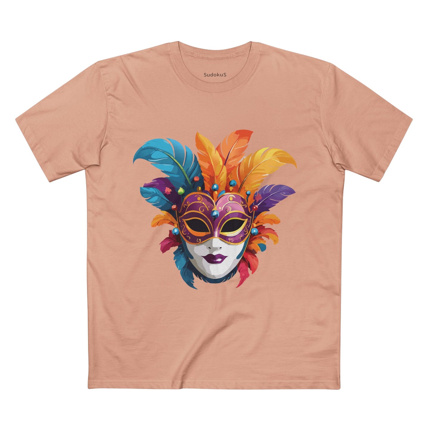 Mask Shirt, Shirt with Face - SudokuS