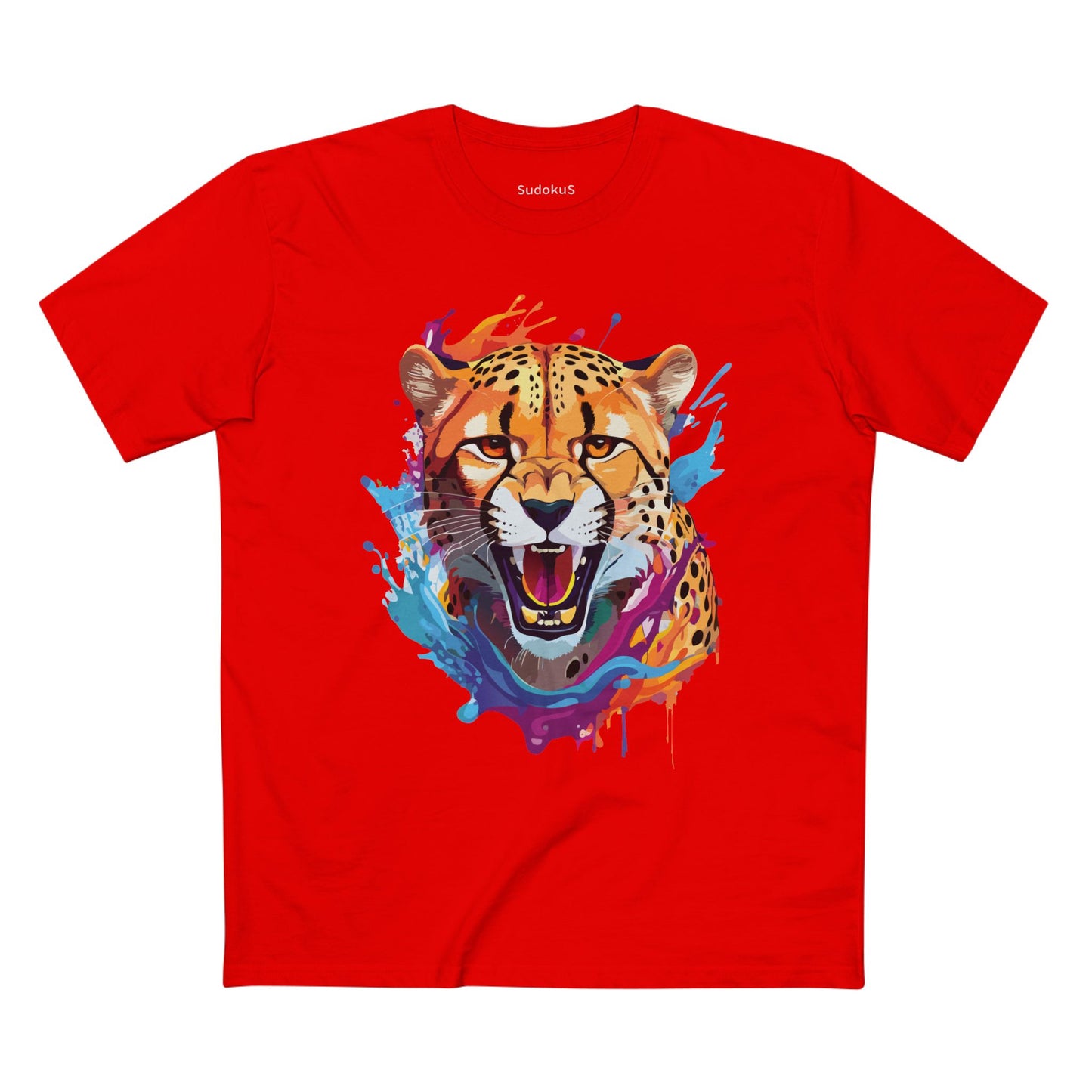 Animal Shirt, Cheetah Shirt - SudokuS