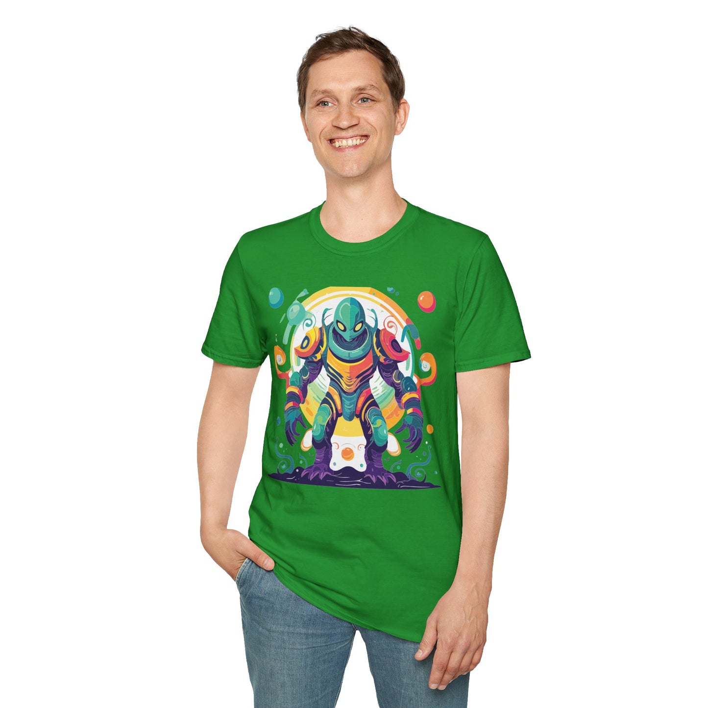 Alien T Shirt, Cosmos Shirt, Shirt with Aliens, Cosmo Shirts