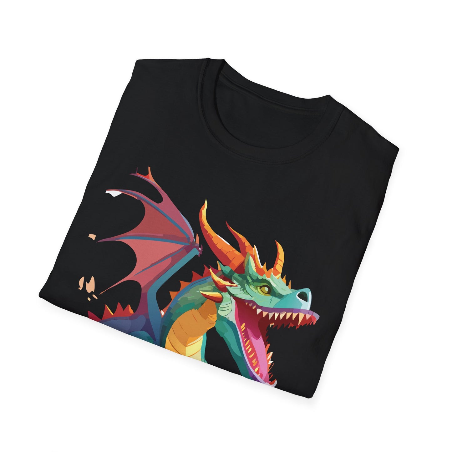 Dragon T Shirt, Dragon Shirt, Shirt with Animals, Animal Shirt