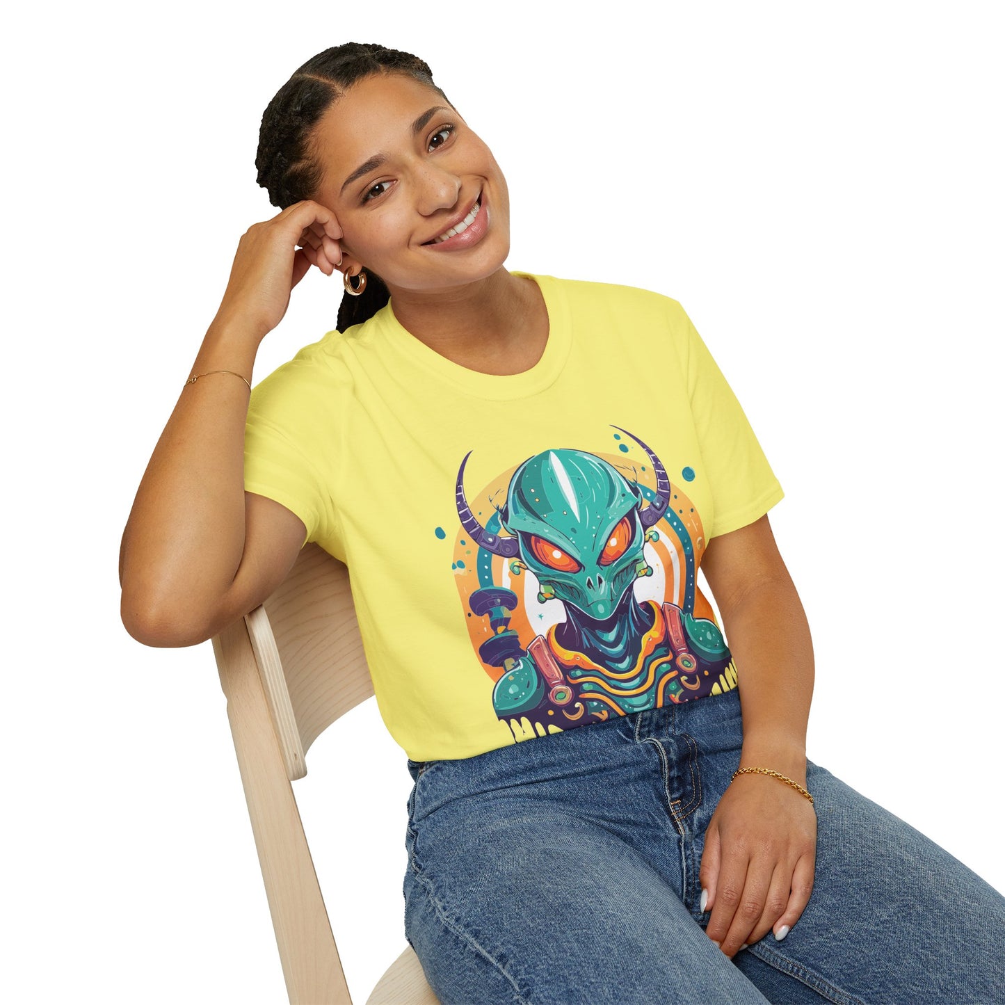Alien T Shirt, Cosmos Shirt, Shirt with Aliens, Cosmo Shirts