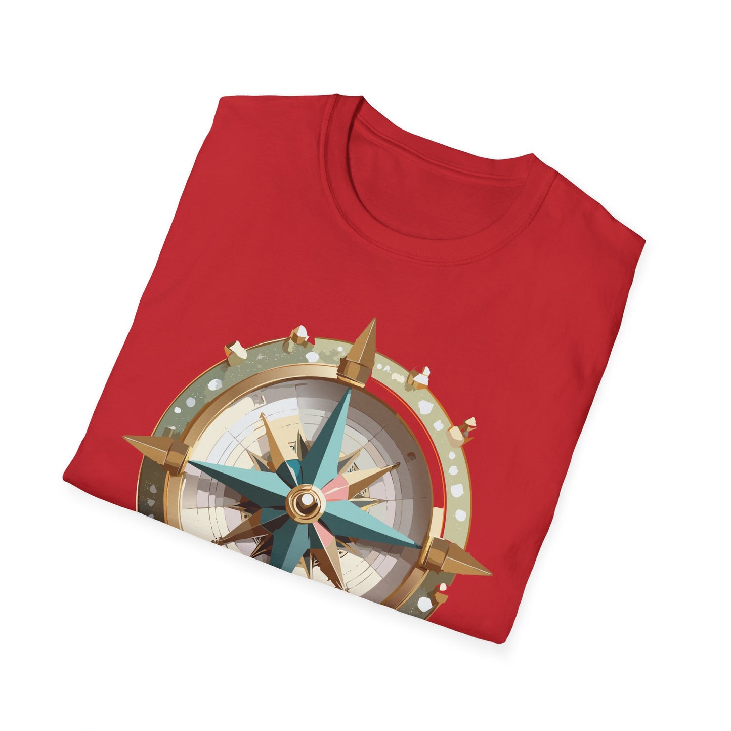 Compass T Shirt, Compass Shirt, Shirt with Compass, Navigator Shirt