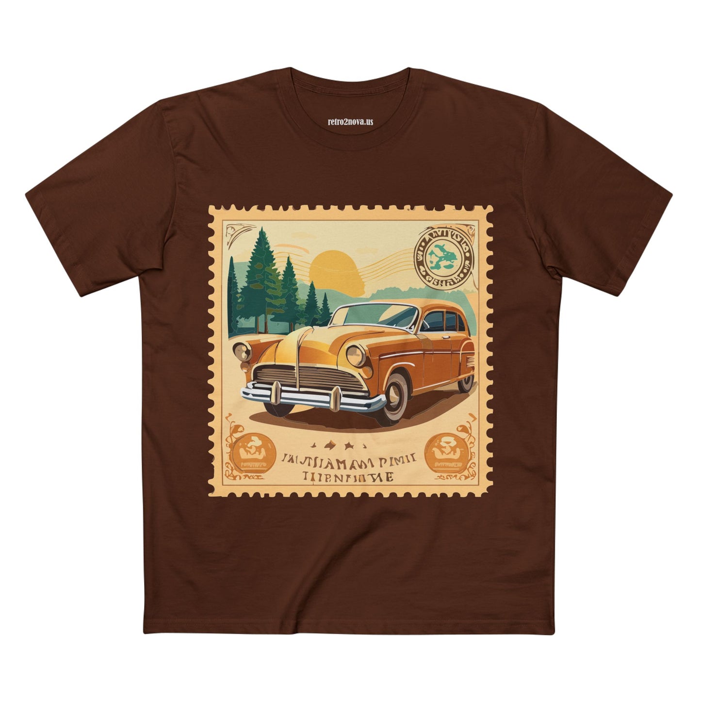Stamp Shirt, Postage Stamp Shirt