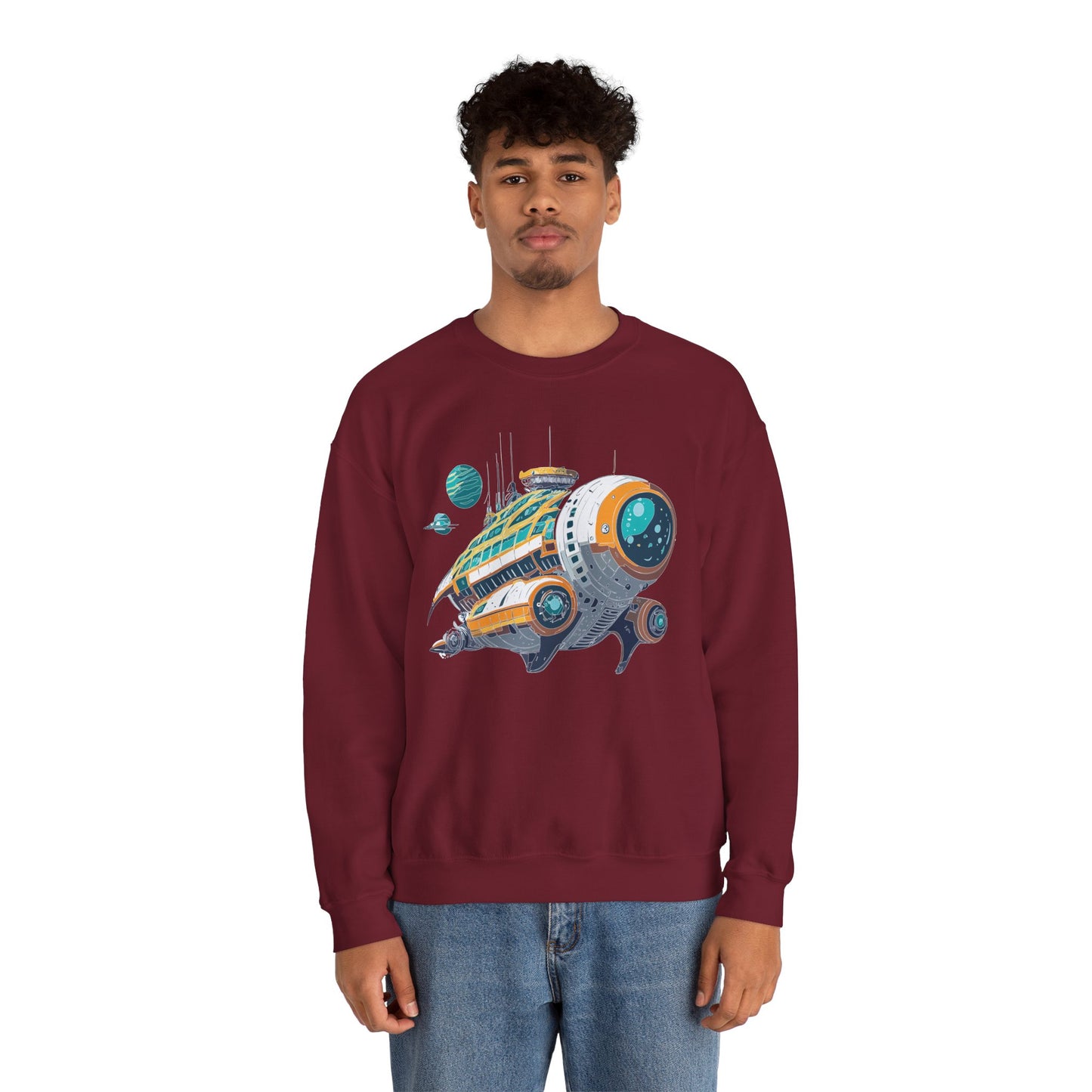 Space Shuttle Sweatshirt, Cosmic Sweatshirt, Astronaut Sweatshirt, Space Cosmic Sweatshirt