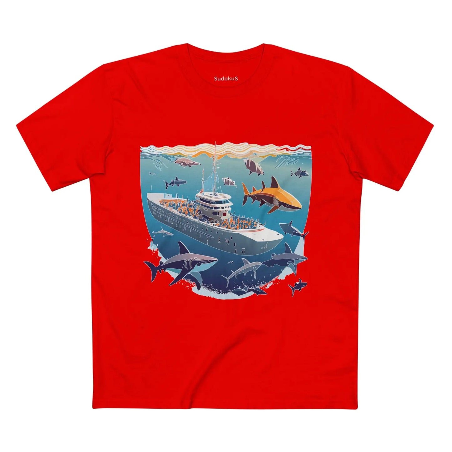 Ocean Coast Shirts, Ocean Shirt - SudokuS