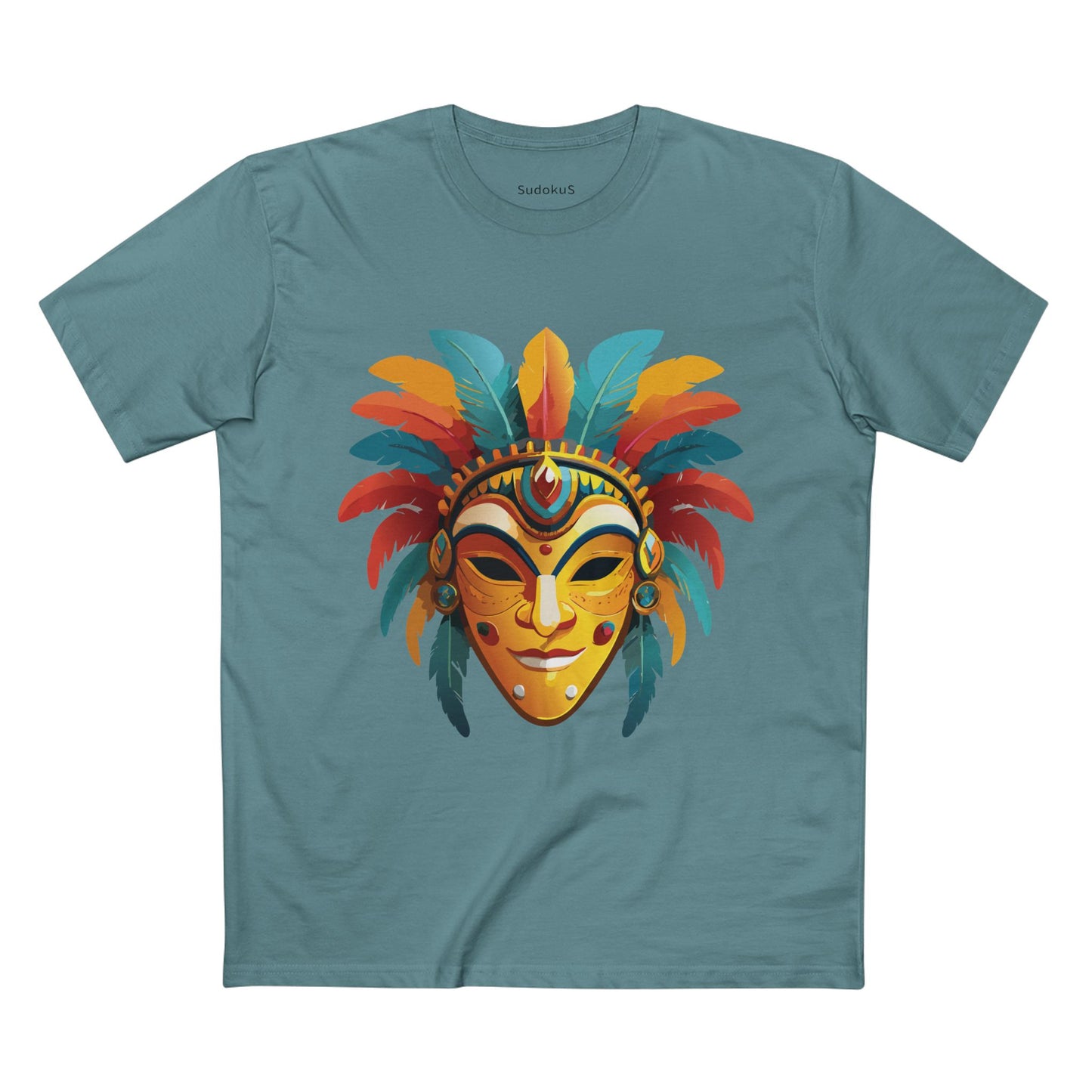 Mask Shirt, Shirt with Face - SudokuS