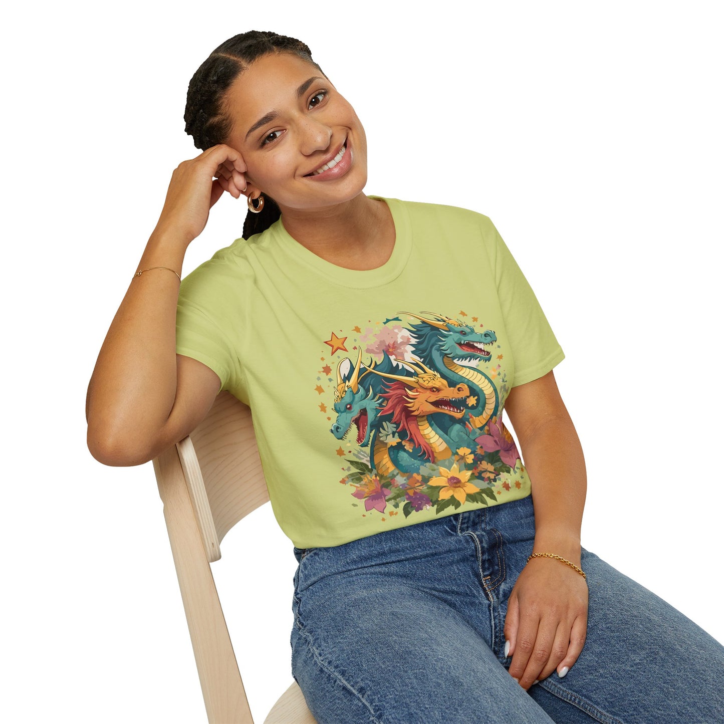 Dragon T Shirt, Dragon Shirt, Shirt with Animals, Animal Shirt