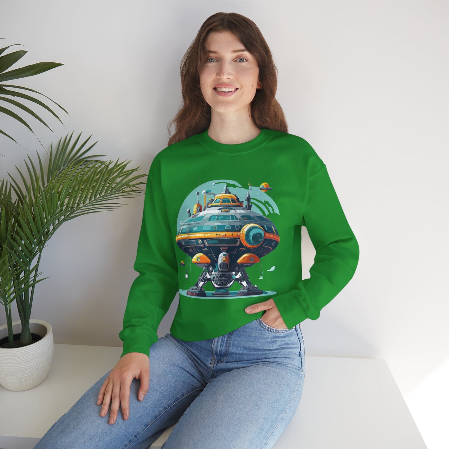 Space Shuttle Sweatshirt, Cosmic Sweatshirt, Astronaut Sweatshirt, Space Cosmic Sweatshirt
