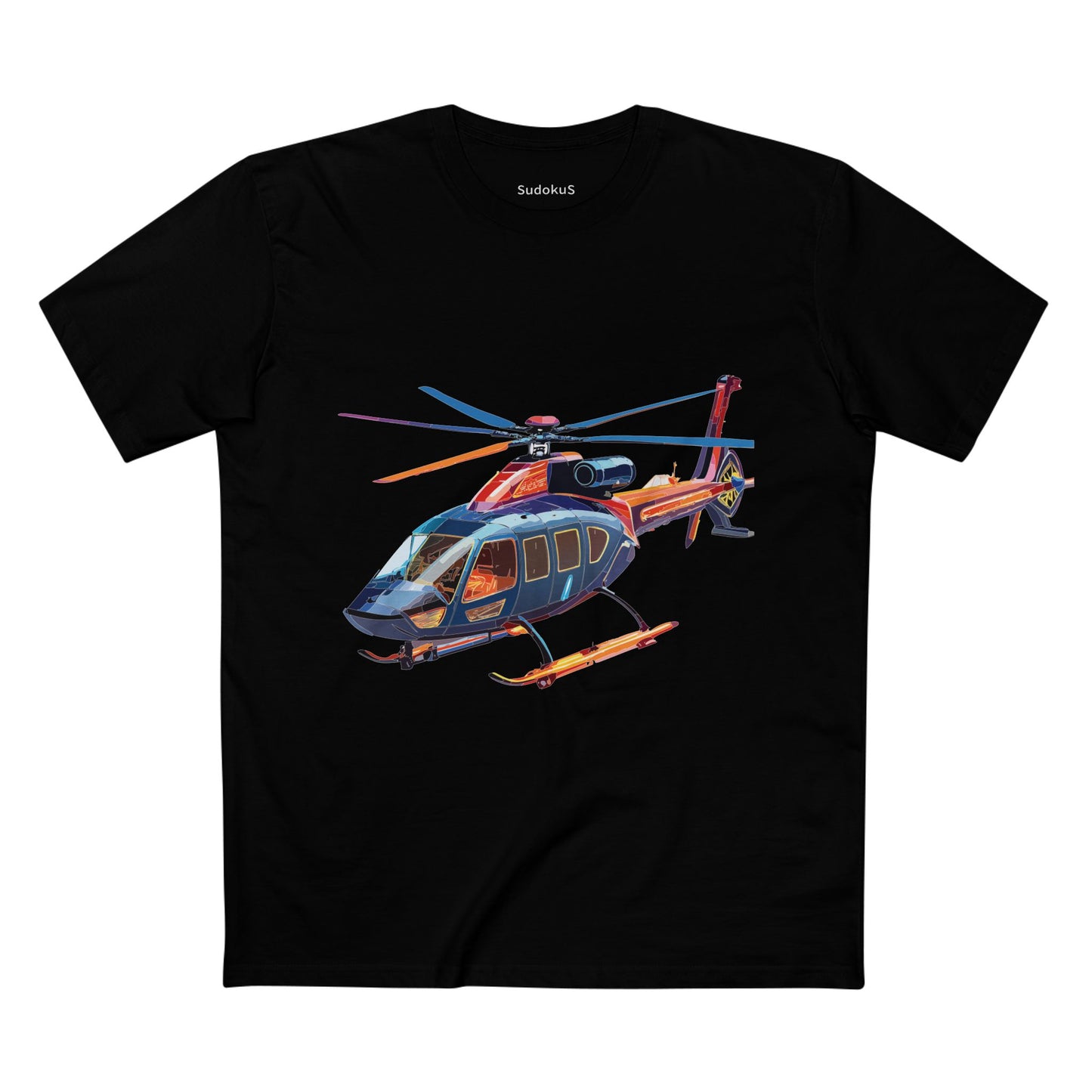 Helicopter Shirt, Chopper Shirt - SudokuS