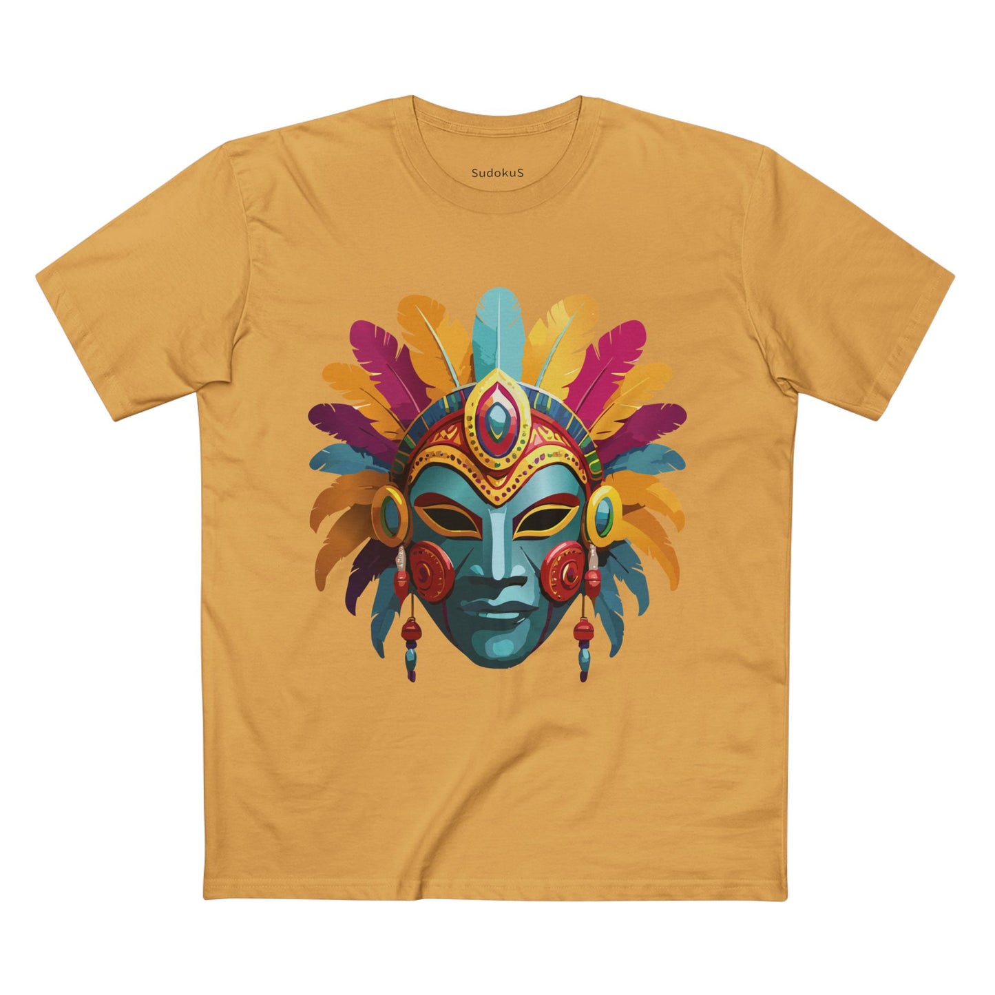 Mask Shirt, Shirt with Face - SudokuS