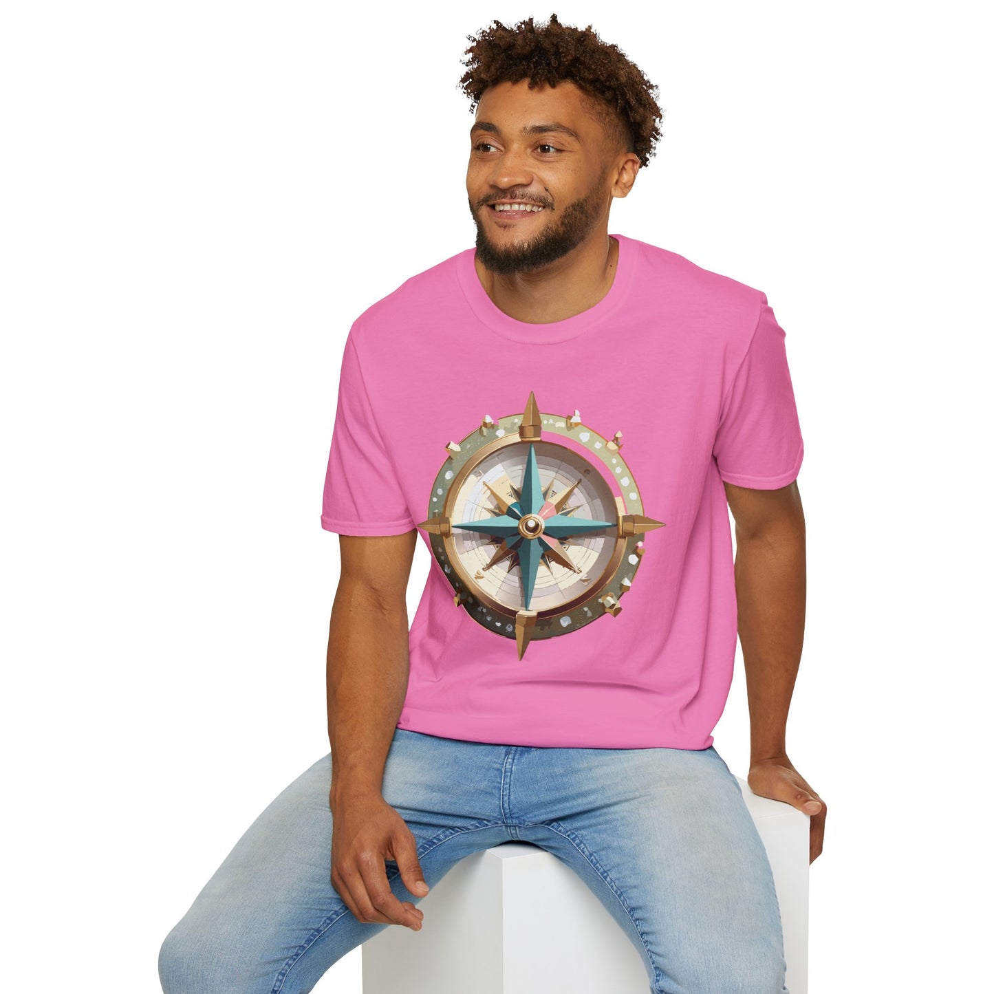 Compass T Shirt, Compass Shirt, Shirt with Compass, Navigator Shirt