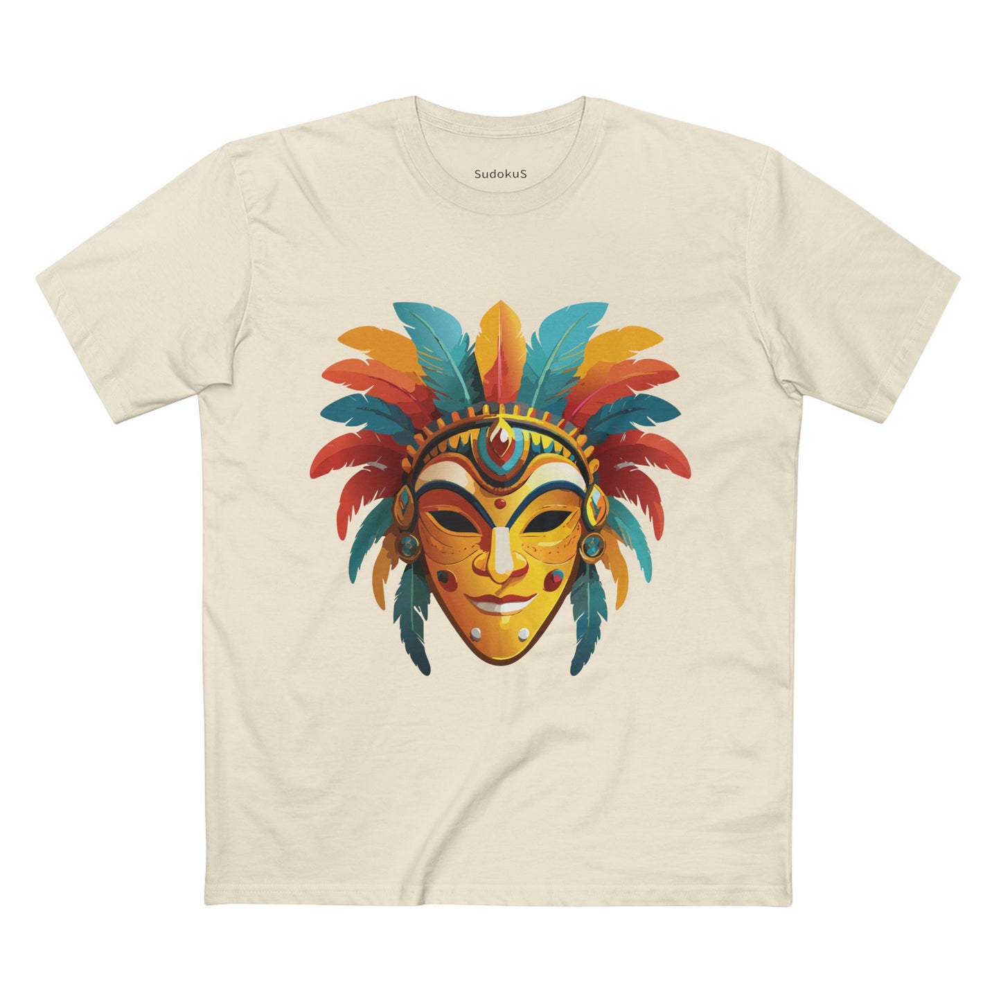 Mask Shirt, Shirt with Face - SudokuS