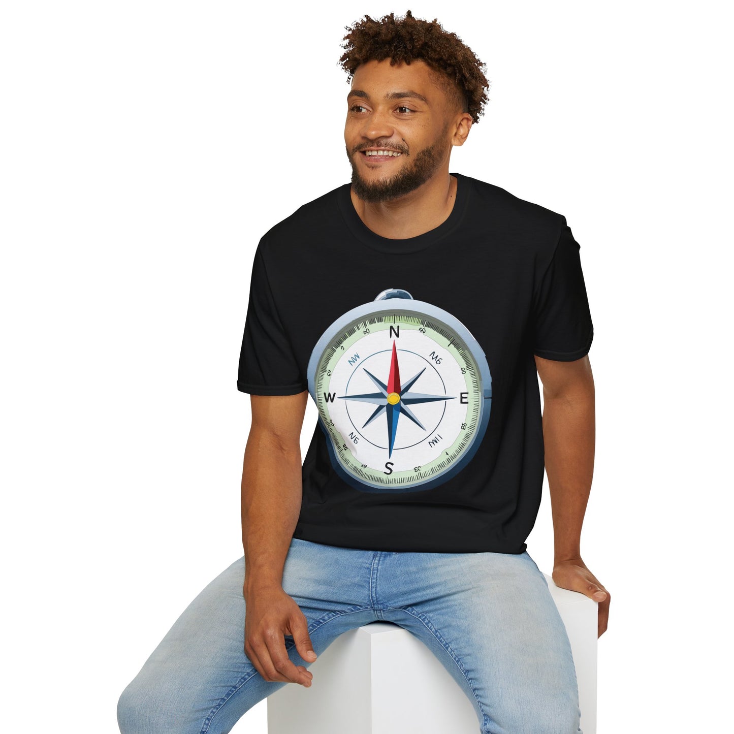 Compass T Shirt, Compass Shirt, Shirt with Compass, Navigator Shirt
