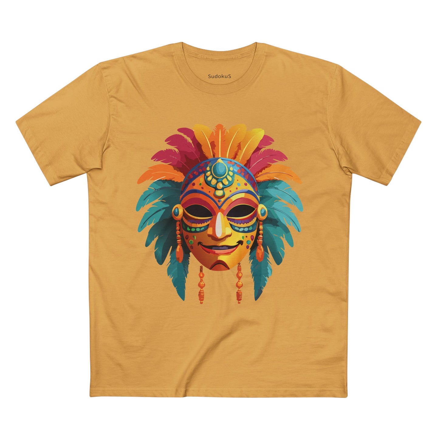 Mask Shirt, Shirt with Face - SudokuS