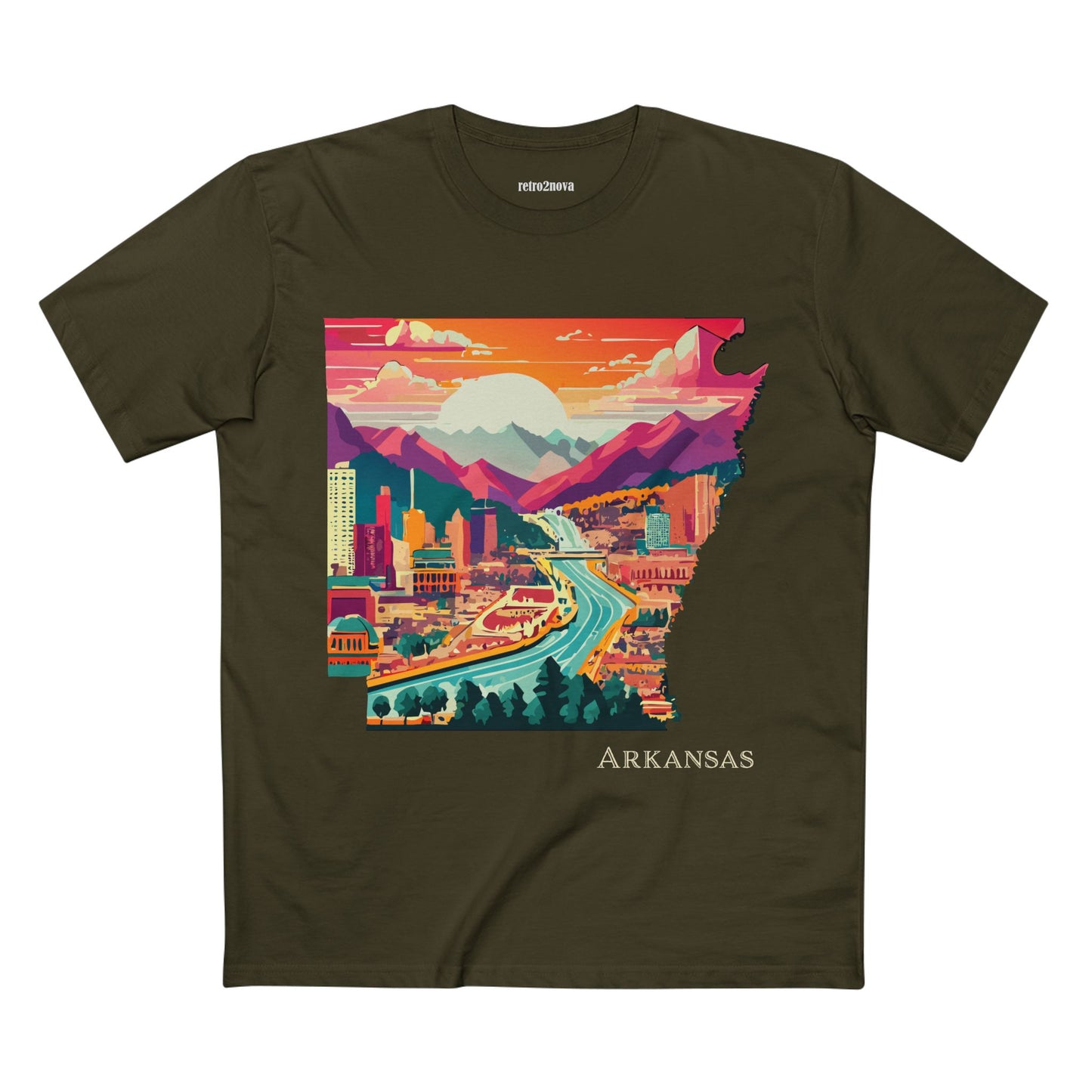 US State Shirts, Arkansas Shirt