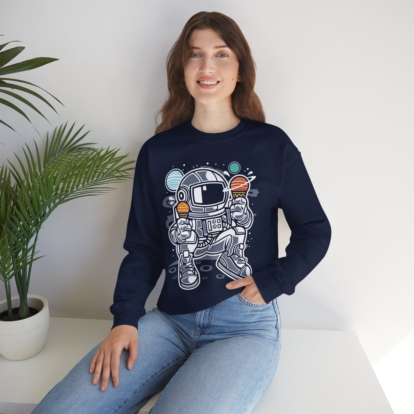 Space Shuttle Sweatshirt, Cosmic Sweatshirt, Astronaut Sweatshirt, Space Cosmic Sweatshirt
