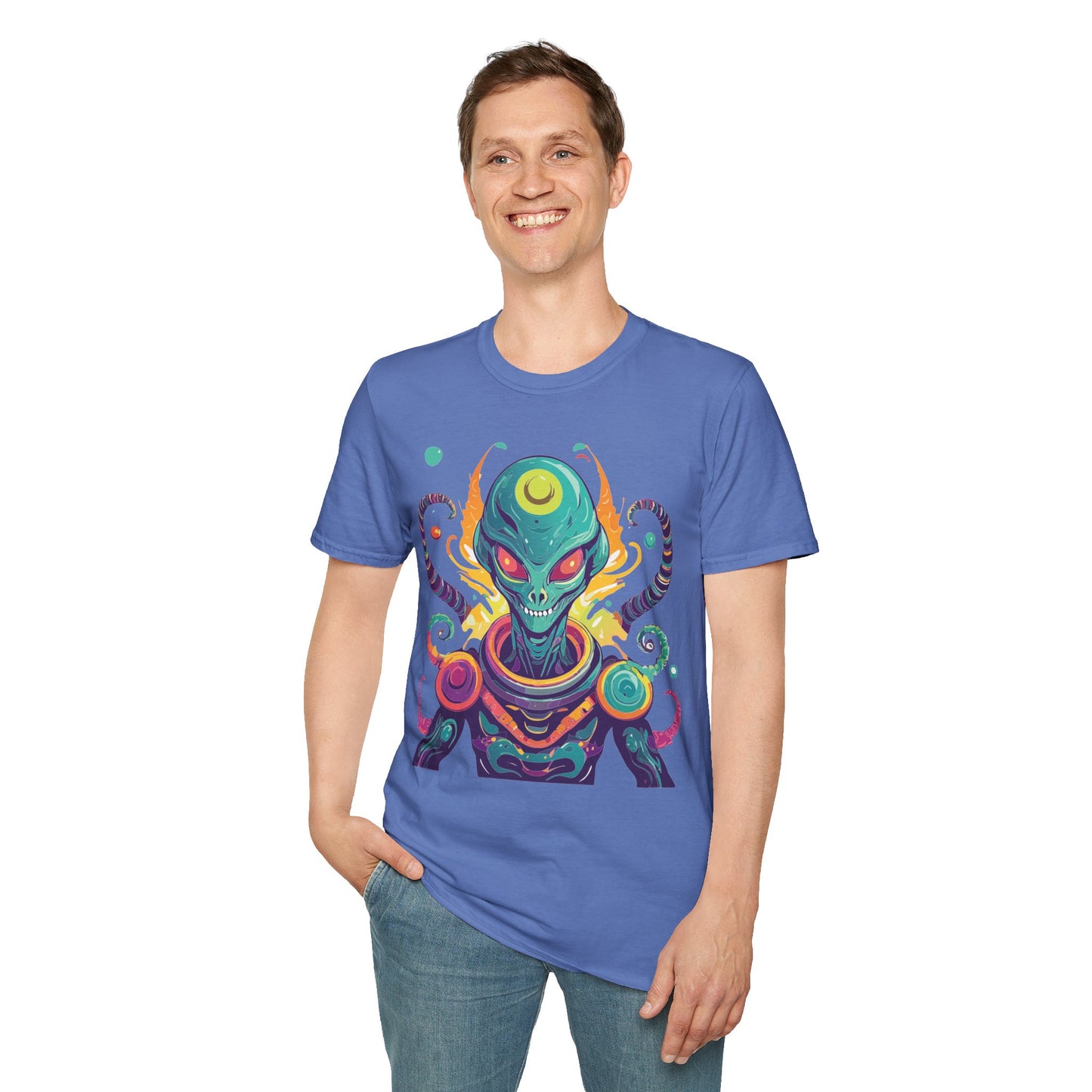 Alien T Shirt, Cosmos Shirt, Shirt with Aliens, Cosmo Shirts
