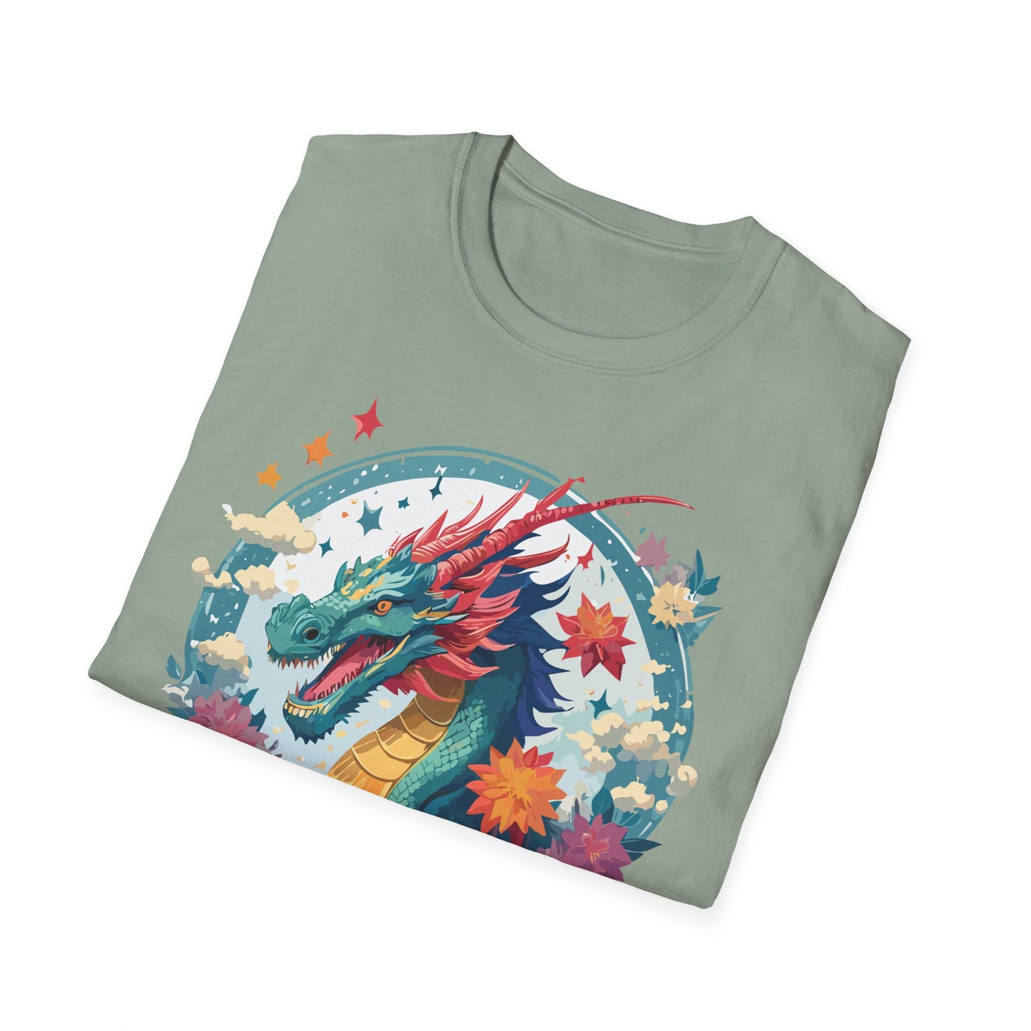 Dragon T Shirt, Dragon Shirt, Shirt with Animals, Animal Shirt