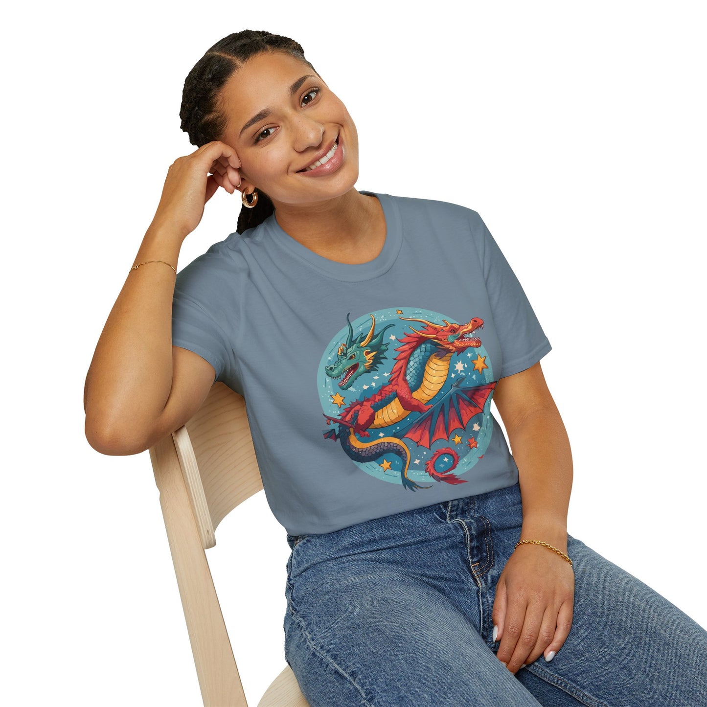 Dragon T Shirt, Dragon Shirt, Shirt with Animals, Animal Shirt