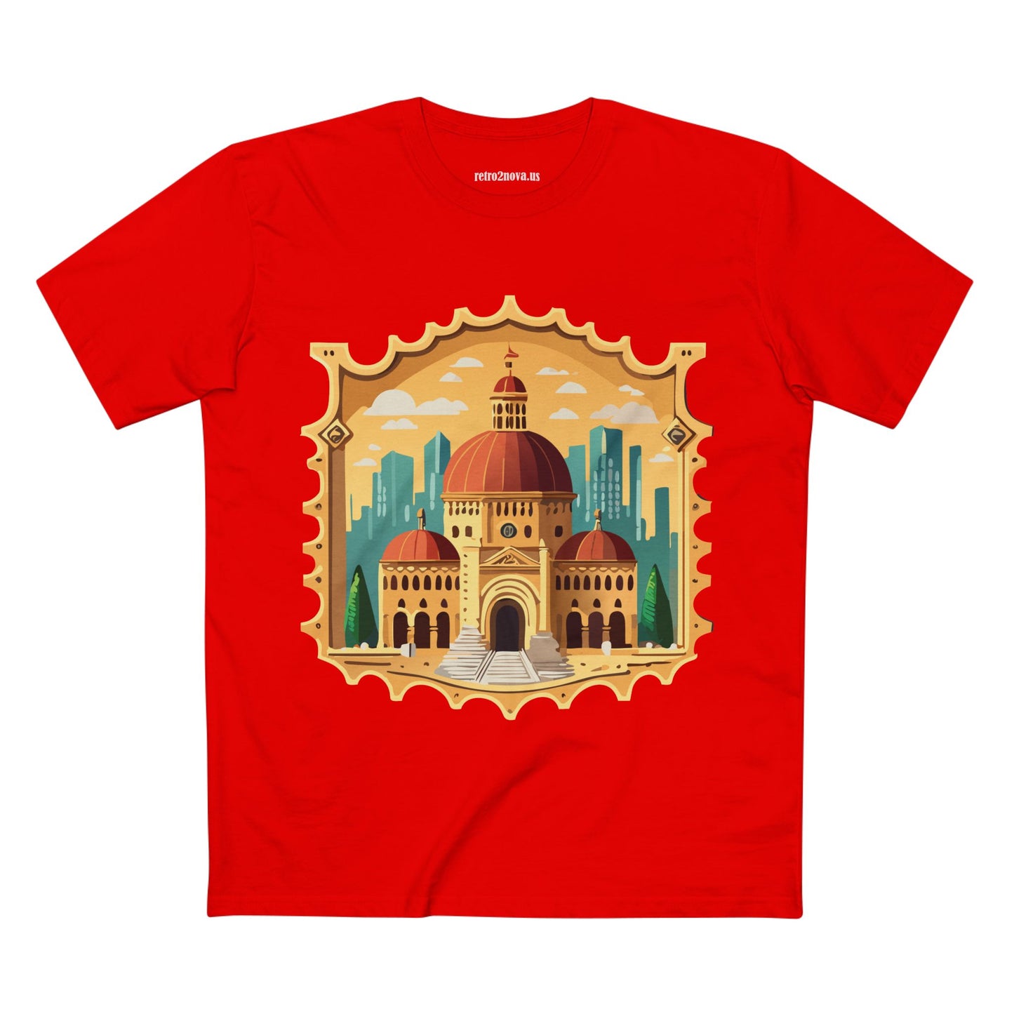 Stamp Shirt, Postage Stamp Shirt
