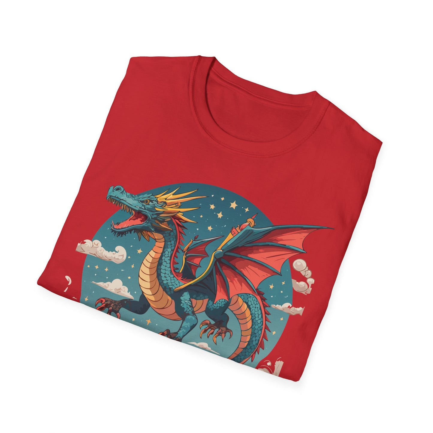 Dragon T Shirt, Dragon Shirt, Shirt with Animals, Animal Shirt