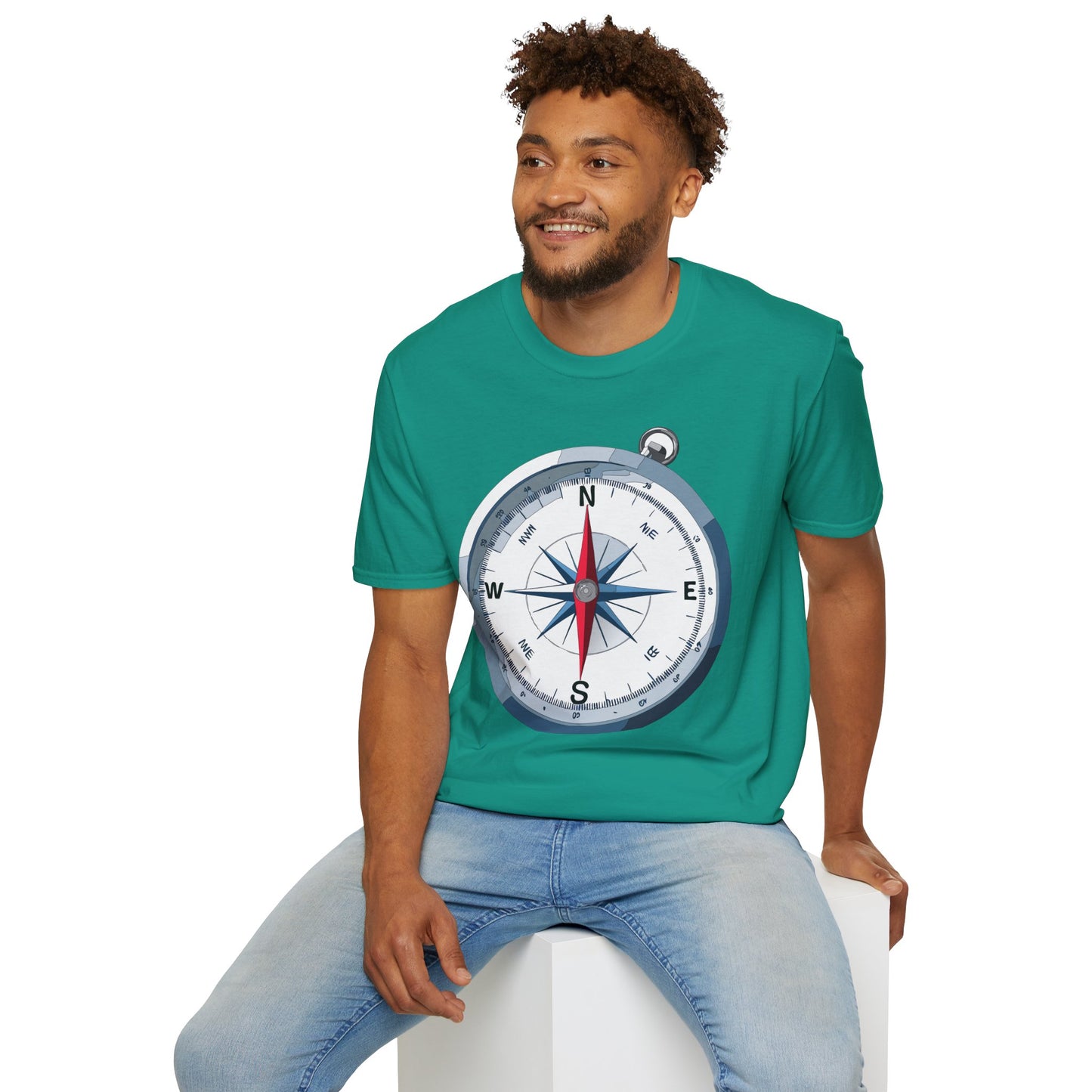 Compass T Shirt, Compass Shirt, Shirt with Compass, Navigator Shirt