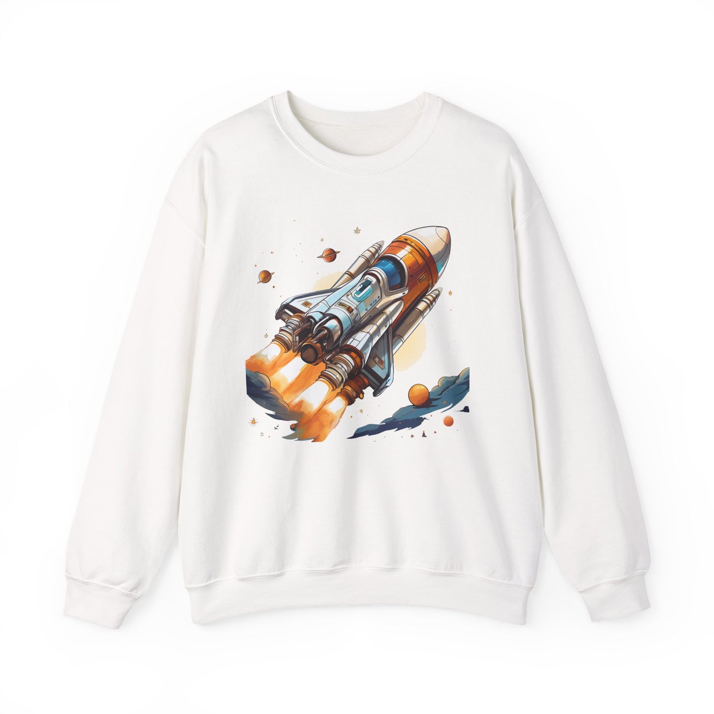 Space Shuttle Sweatshirt, Cosmic Sweatshirt, Astronaut Sweatshirt, Space Cosmic Sweatshirt