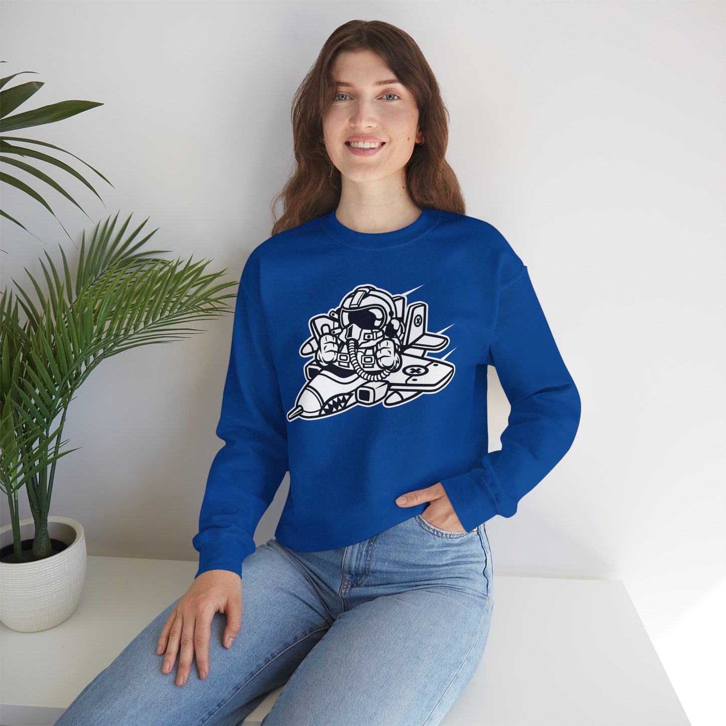Space Shuttle Sweatshirt, Cosmic Sweatshirt, Astronaut Sweatshirt, Space Cosmic Sweatshirt