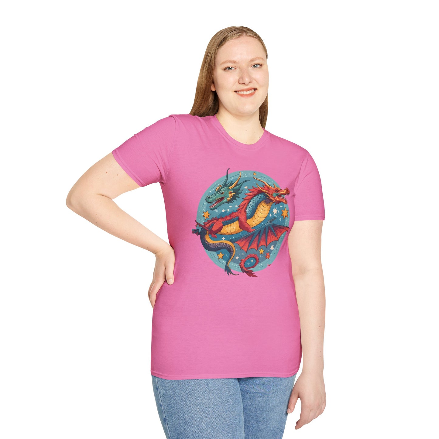 Dragon T Shirt, Dragon Shirt, Shirt with Animals, Animal Shirt
