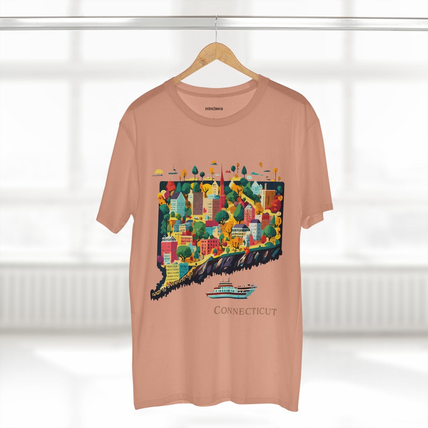 US State Shirts, Connecticut Shirt