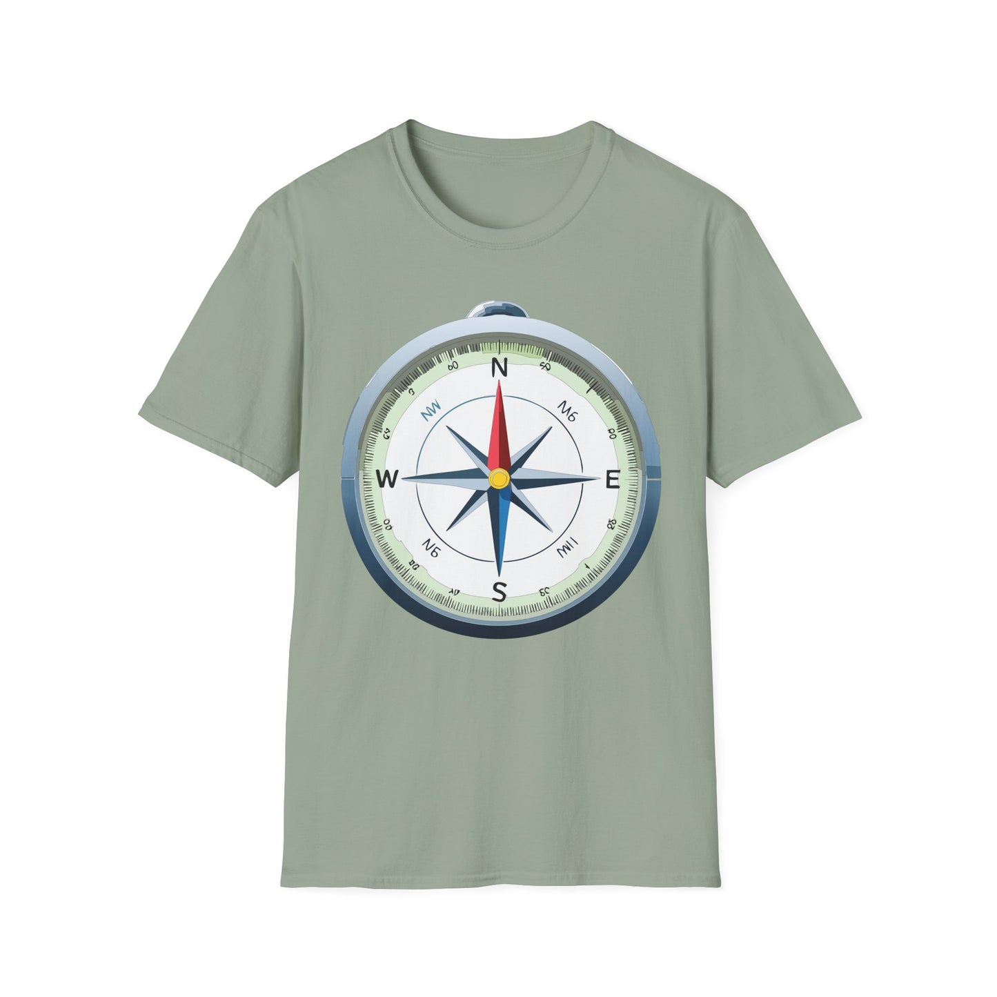 Compass T Shirt, Compass Shirt, Shirt with Compass, Navigator Shirt