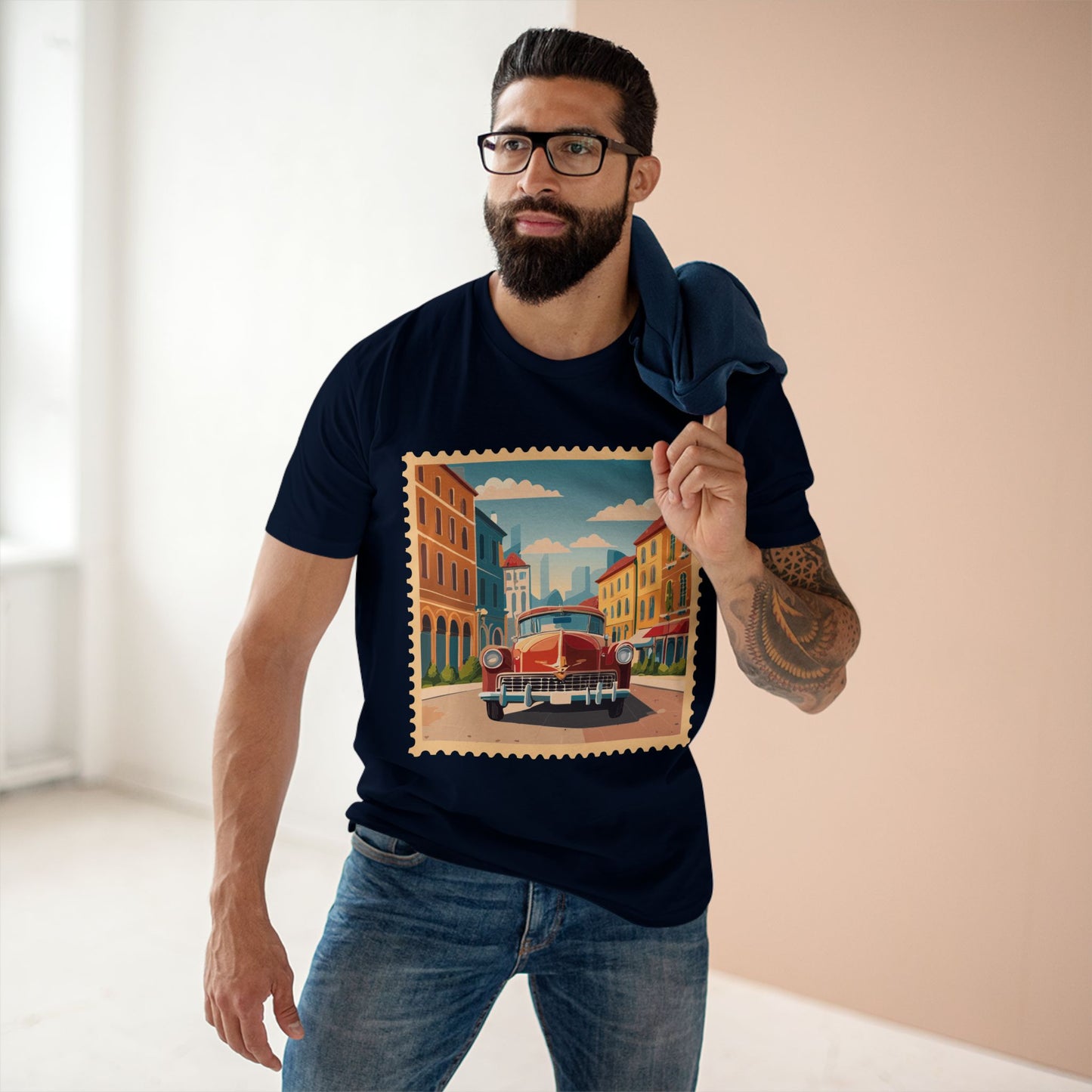 Stamp Shirt, Postage Stamp Shirt