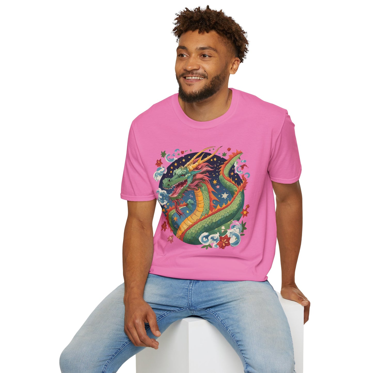 Dragon T Shirt, Dragon Shirt, Shirt with Animals, Animal Shirt